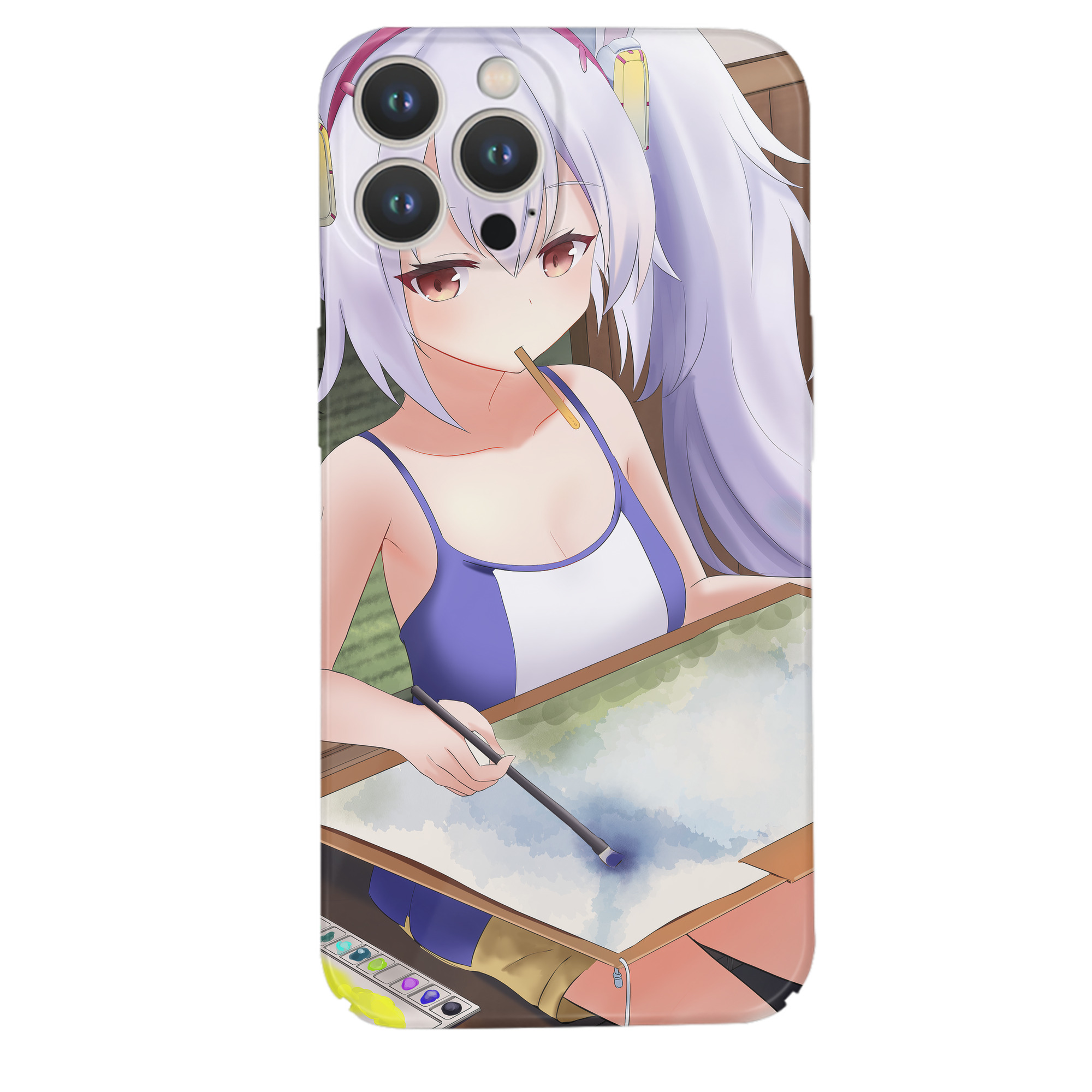 （画像用） となりのトトロ 草壁メイ 草壁サツキ My Neighbor Totoro Satsuki Kusakabe Mei Kusakabe 【iPhone 14シリーズ対応】ハードケース
